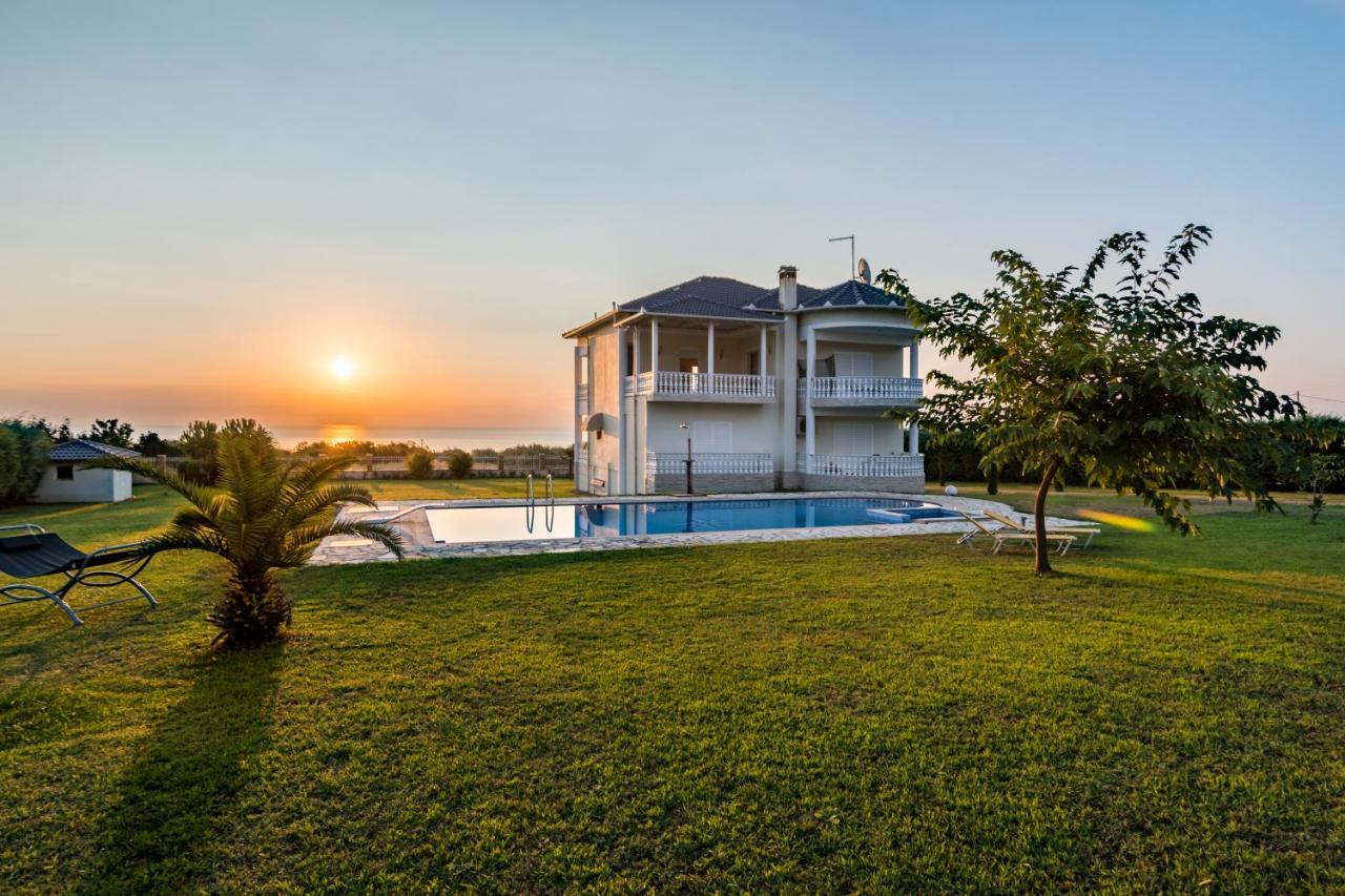 Olympos Sunset Residence - Mountain And Sea View Litochoro Exteriör bild