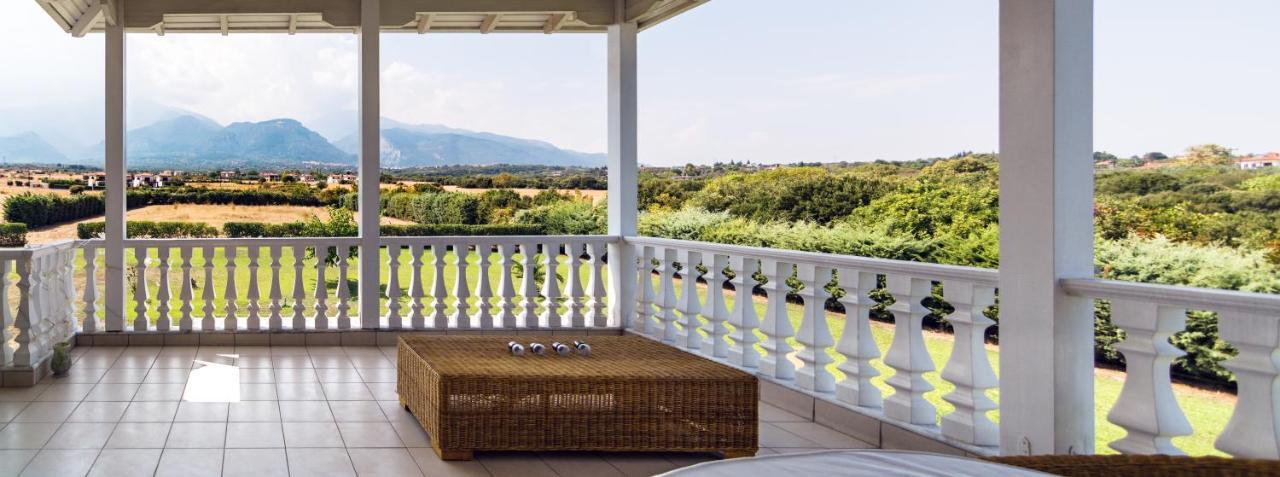 Olympos Sunset Residence - Mountain And Sea View Litochoro Exteriör bild